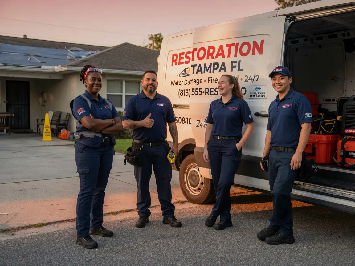 Water Damage Restoration company in Evansville, WY