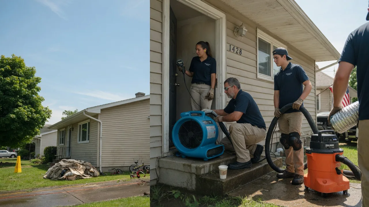 Water Damage Restoration in Evansville, WY near me